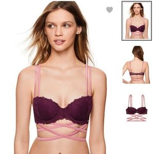 V.S. Pink Date Push Up Bra
